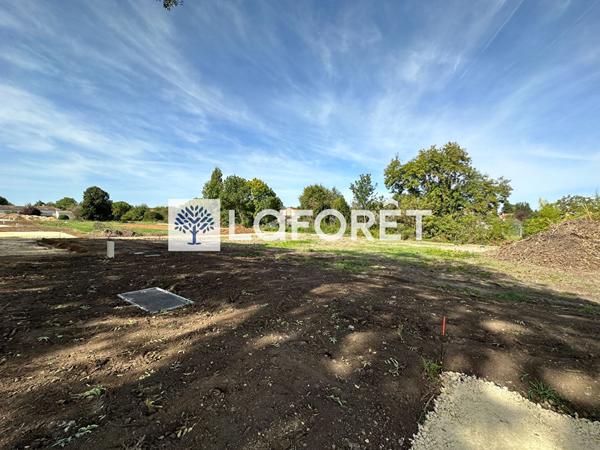 Achat terrain près de GEMOZAC - 568 m² - 49 500 €