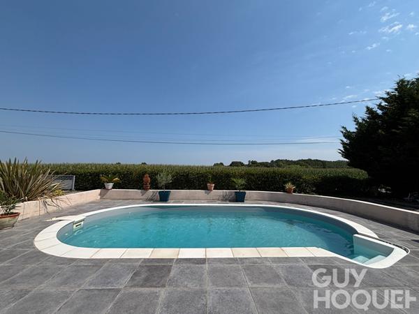 COUP DE COEUR, VOLUMES, CONFORT, PISCINE ET CALME ABSOLU !