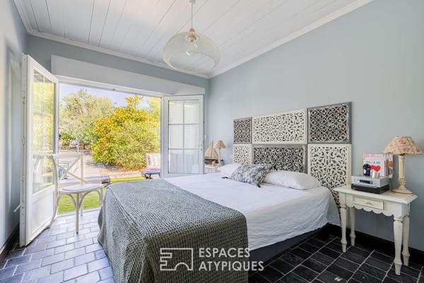 Villa de plain-pied au calme, à deux pas des plages