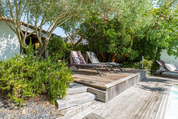 Villa de plain-pied au calme, à deux pas des plages