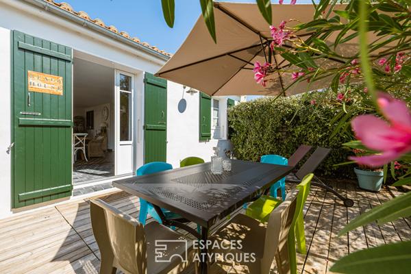 Villa de plain-pied au calme, à deux pas des plages