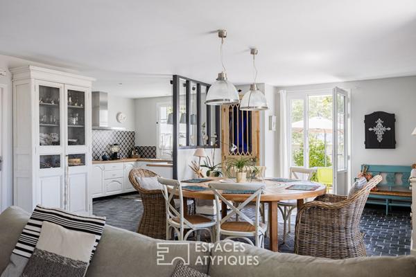 Villa de plain-pied au calme, à deux pas des plages