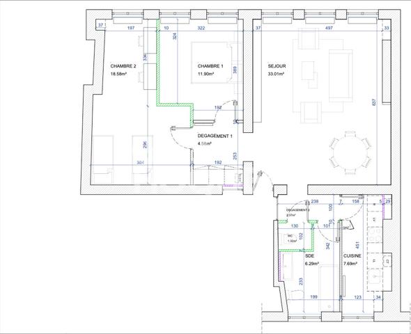 À vendre : Appartement 4 pièces à Paris - Référence 1876