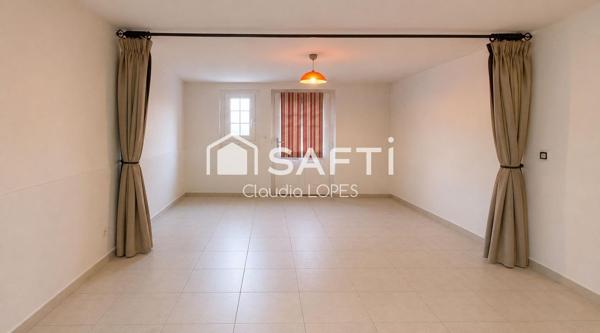 Appartement T3 indépendant avec garage et jardin privatif