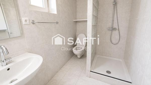 Appartement T3 indépendant avec garage et jardin privatif