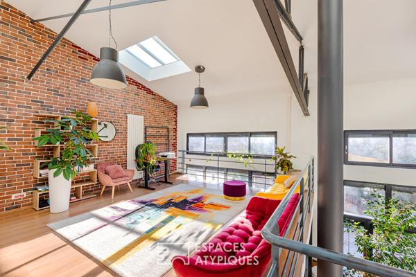 Héritage industriel ! Loft d’exception entre ciel et verdure à Argenteuil