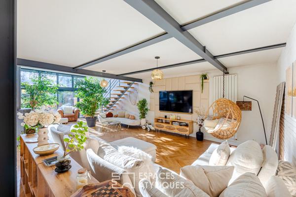 Héritage industriel ! Loft d’exception entre ciel et verdure à Argenteuil