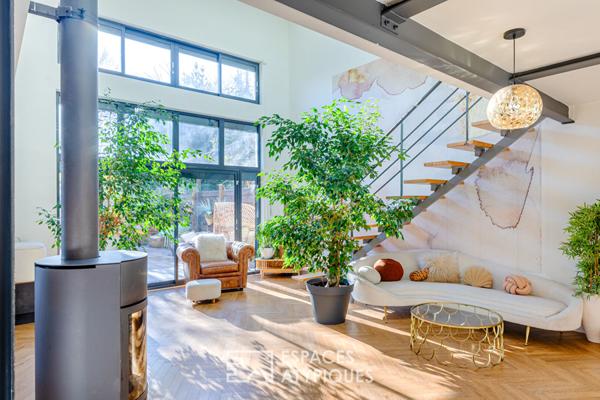 Héritage industriel ! Loft d’exception entre ciel et verdure à Argenteuil