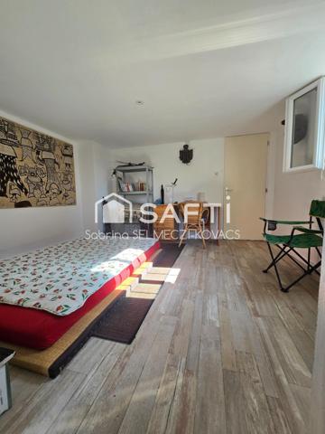 Maison saine et lumineuse, jardin clos arboré