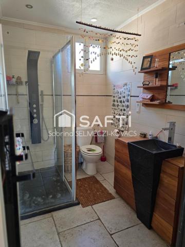 Maison saine et lumineuse, jardin clos arboré