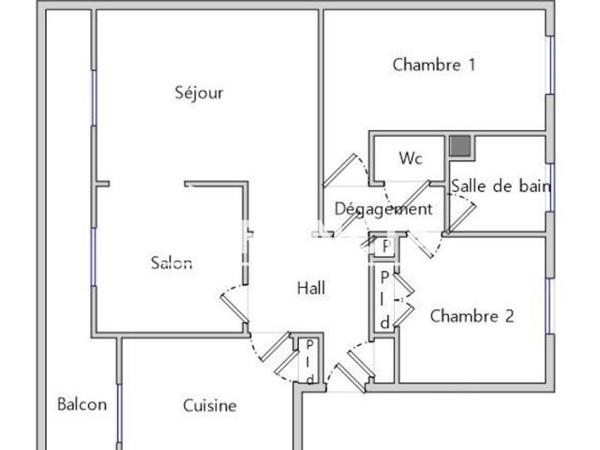 Location Appartement 4 pièces 75.34 m² - 1207 AVENUE DE LA REPUBLIQUE Guilherand-granges 07500
