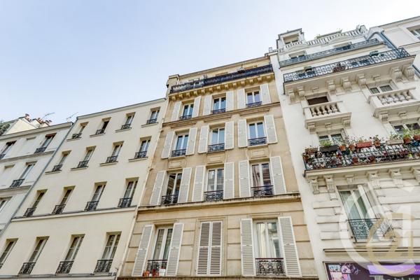 Appartement F2 à vendre  2 pièces - 23,40 m2 PARIS - 75017