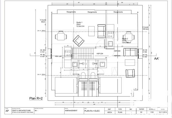 Immeuble à vendre 77 m² Saint-Denis