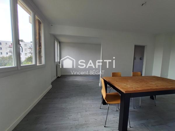 Proche gare, appartement 4 pièces