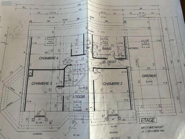Maison à vendre à Chalonnes-sur-Loire dans le Maine-et-Loire (49290), ref : 12516/1273   
LE PRESSOIR ROUGE