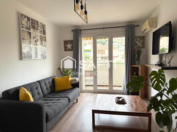 OLLIOULES - Coup de cœur en exclusivité T3 de 63 m2 avec cave et stationnement