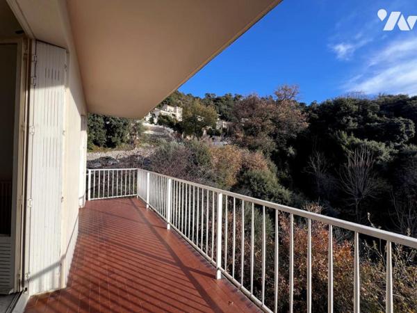 GRASSE, Rés. Les Jardins de Grasse - La Marjolaine. Appartement 3p au 4e ét. avec pking et cave.