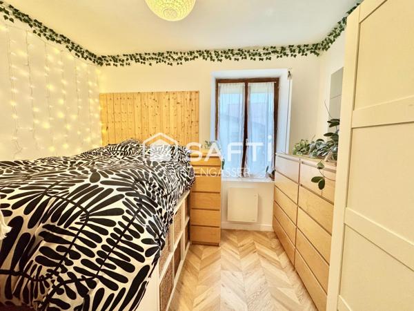 Appartement rénové avec goût