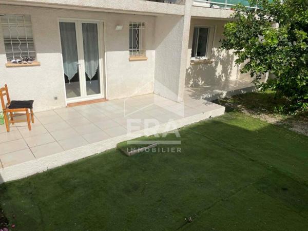 Appartement T1 meublé à louer en rez-de-jardin à Perpignan - Secteur Haut Vernet - Lycée Maillol