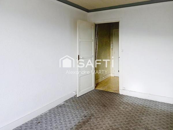 Appartement T3 à rénover avec garage – Périgueux