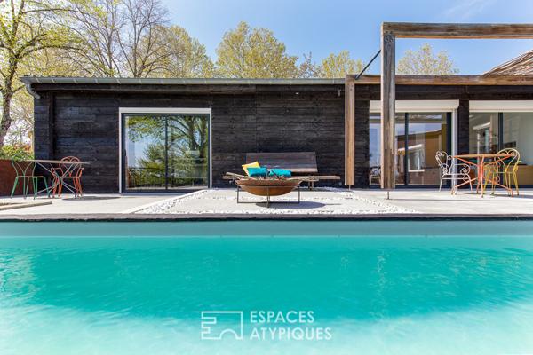 Maison d’artiste à la vue dégagée