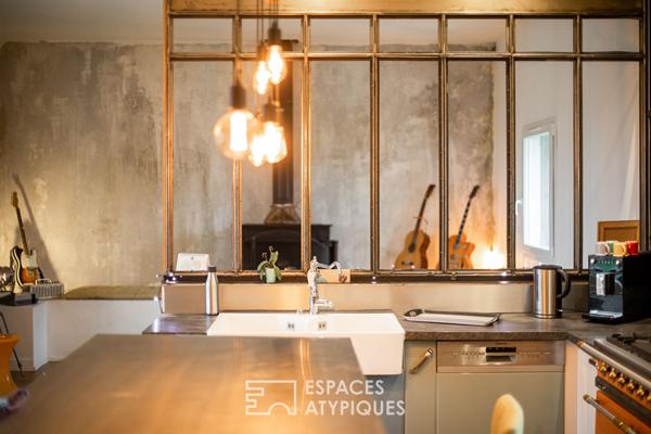 Maison d’artiste à la vue dégagée