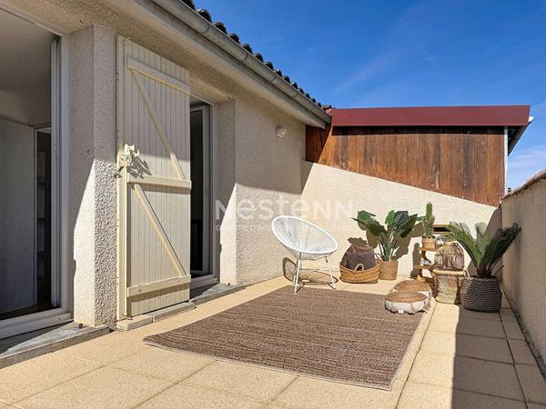 SOUS COMPROMIS - LHERM - Duplex 3 pièces avec terrasse