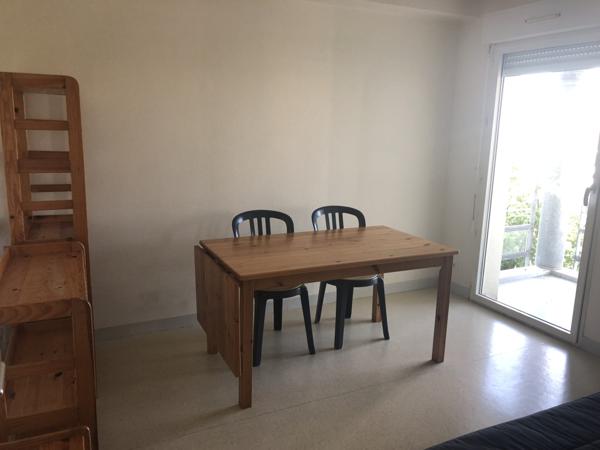 T1 en bail étudiant quartier les Minimes La Rochelle
