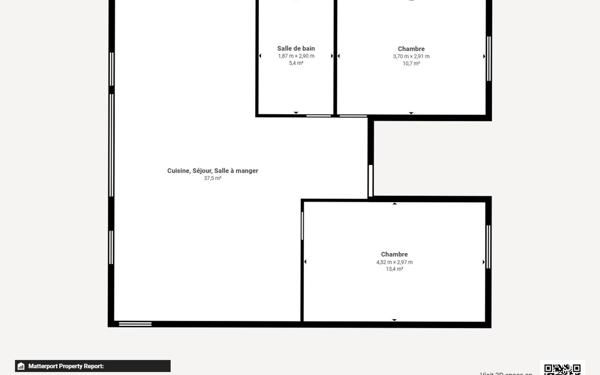 Appartement à vendre    3 pièces • 68,52 m2 Le Havre