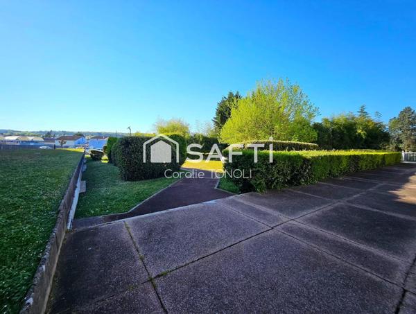 T3 lumineux + bureau, ascenseur et parking