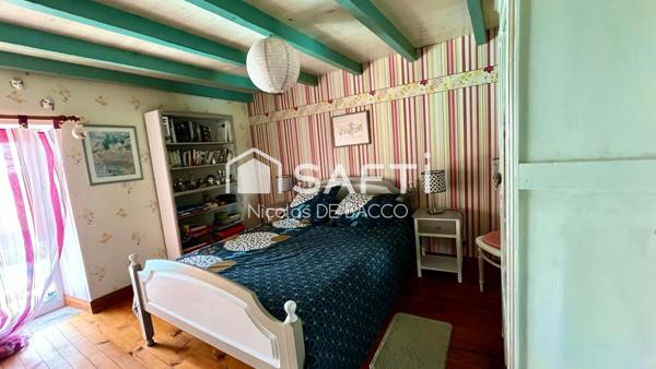 Ferme rénové 170 m2 avec piscine et jardin et vu dégagée.