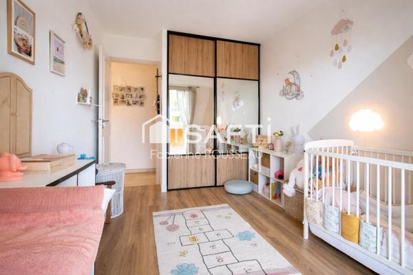 Rare, grand 3P duplex avec jardin - piscine