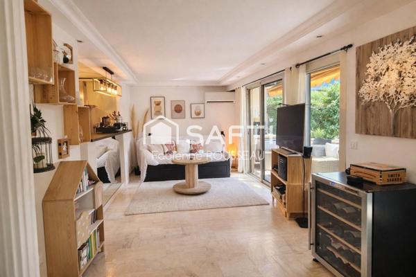 Rare, grand 3P duplex avec jardin - piscine