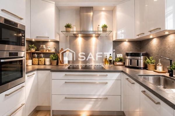 Rare, grand 3P duplex avec jardin - piscine