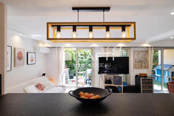 Rare, grand 3P duplex avec jardin - piscine