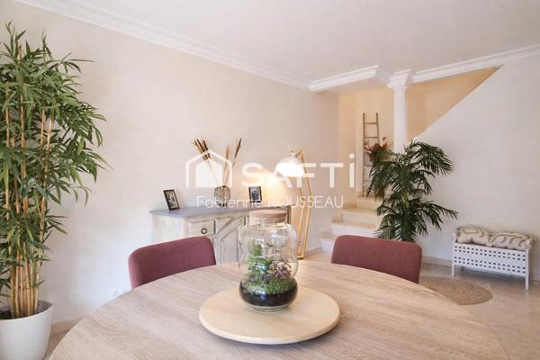 Rare, grand 3P duplex avec jardin - piscine