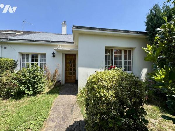 NANTES quartier BOISSIERE 3 chambres, garage et jardin