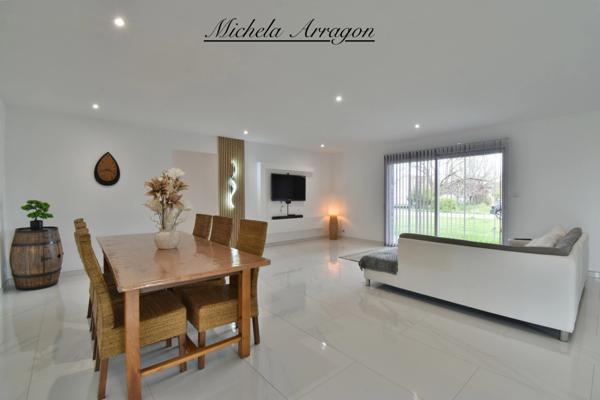 Maison contemporaine 2025 Villeneuve-sur-Lot (47) – 3 chambres dont suite parentale, pièce de vie 56 m², garage, terrain 1000 m², terrasse couverte, proche commerces