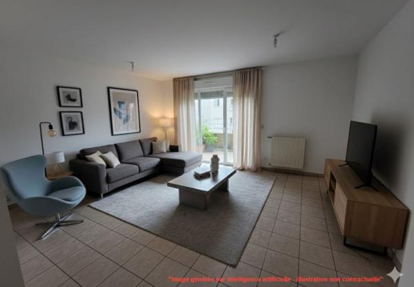 TOURNON SUR RHONE - APPARTEMENT T2 AVEC TERASSE - 57.68 M2