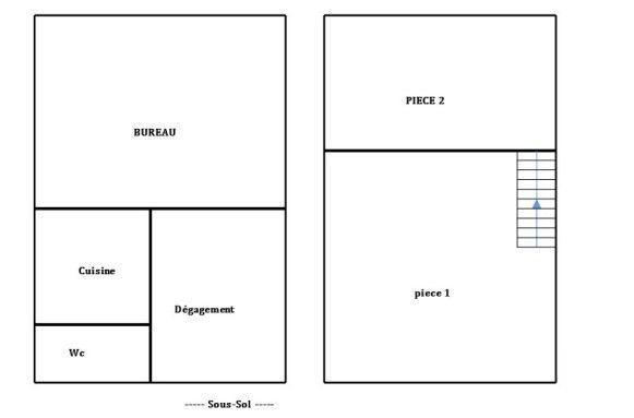 Location boutique/local commercial 60 m² Saint-Fargeau-Ponthierry