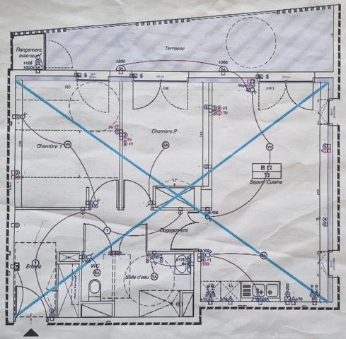 Appartement 3 pièces - 61 m² Exclusivité efficity