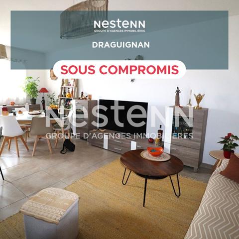 A VENDRE à DRAGUIGNAN - Appartement T3 avec ASCENSEUR, TERRASSE et PARKING