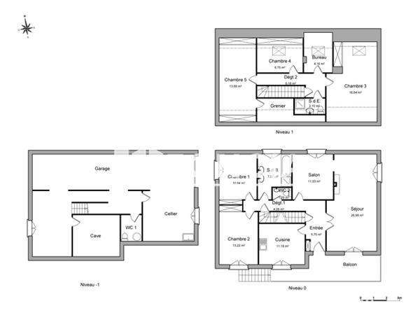 Location Maison 7 pièces 141.41 m² - 3 RUE ERNEST RENAN Le Mans 72000