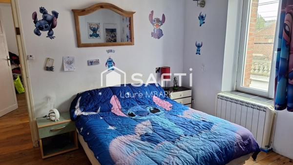 maison 5 chambres centre ville Nesle