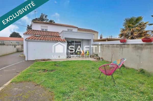 Charme et espace : maison familiale aux portes des Sables, à 5 min de la mer