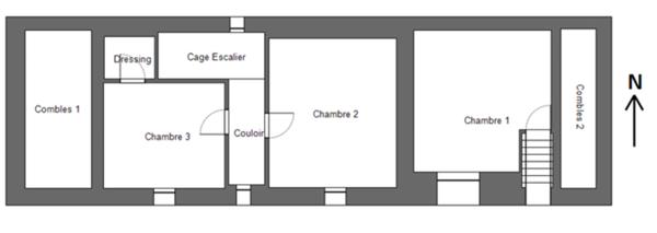 29530 Plonévez du Faou longère avec piscine, aucun travaux, 3 chambres, grand jardin