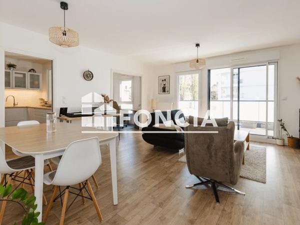 À vendre Appartement 4 pièces 77.38 m² - Rennes 35000