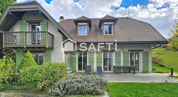 Demeure d’exception aux portes d’Annecy