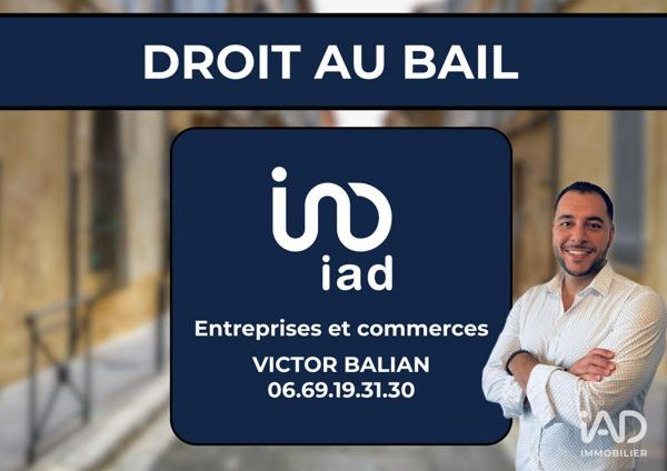 Droit au bail à vendre 50 m² Le Tholonet