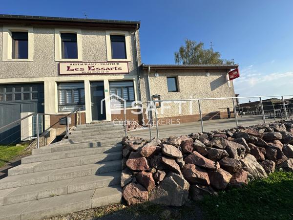 Restaurant avec son logement de fonction